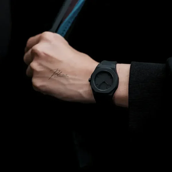 Black Arabic Aura – Premium Arabic Dial Men's Watch - Image 6