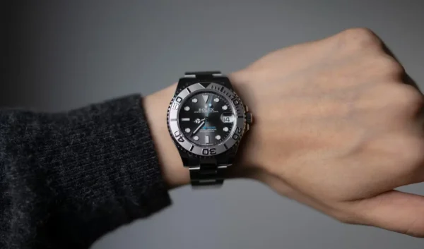Rolex Yacht-Master Falcon’s Eye Dial – Luxury Men’s Watch (Black) - Image 2