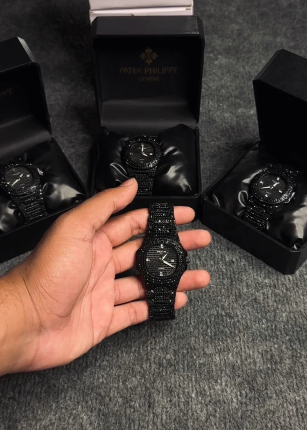 Patek Philippe Iced-toned Black (Sale) - Image 2