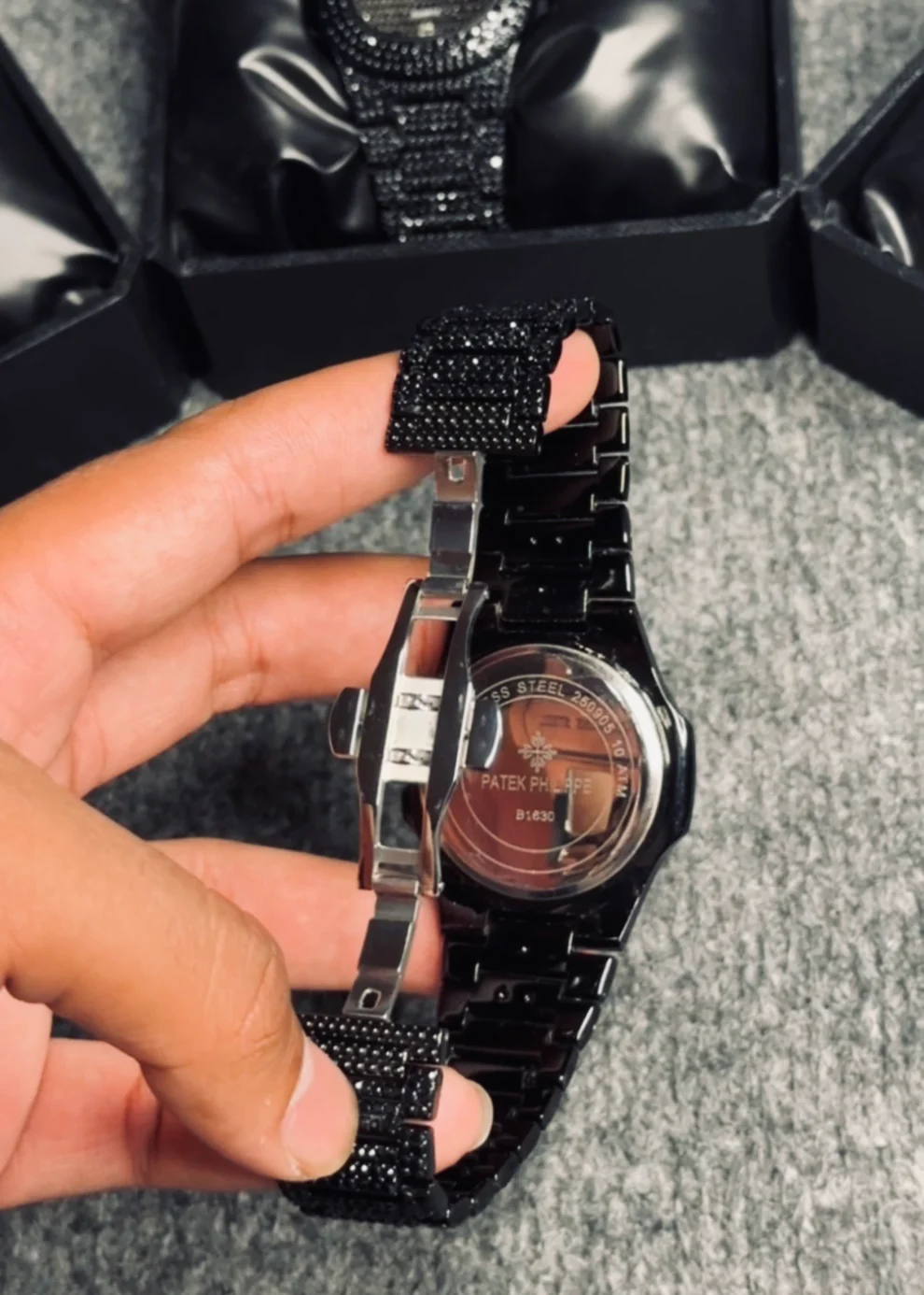 Patek Philippe Iced-toned Black (Sale) - Image 3