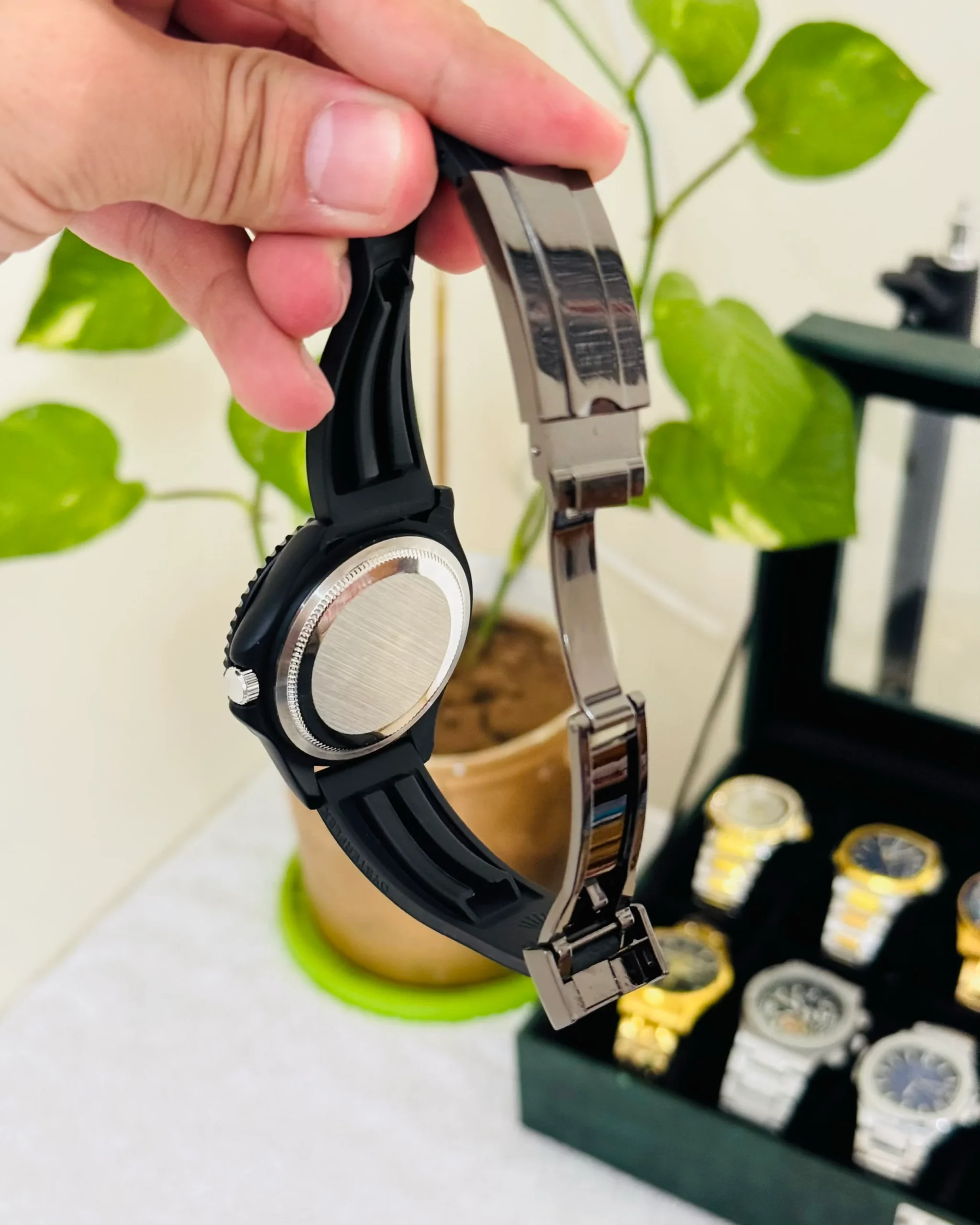 Rolex Yatch Master (silicone straps) - Image 3