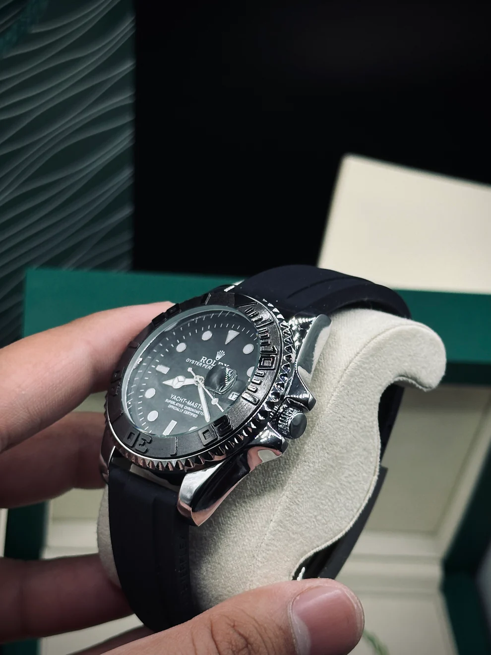 Rolex Yatch Master (silicone straps) - Image 2